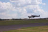 Spitfire im Landeanflug